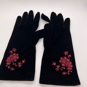Ann Taylor Velvety Gloves Stretchy OSFA, lightweight
